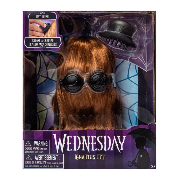 Just Play Other - Wednesday Ignatius Itt Action Figure with Hat Brush